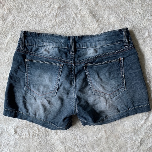 BONGO y2k Mid Rise Jean Shorts Size 5 / Small - Picture 4 of 4